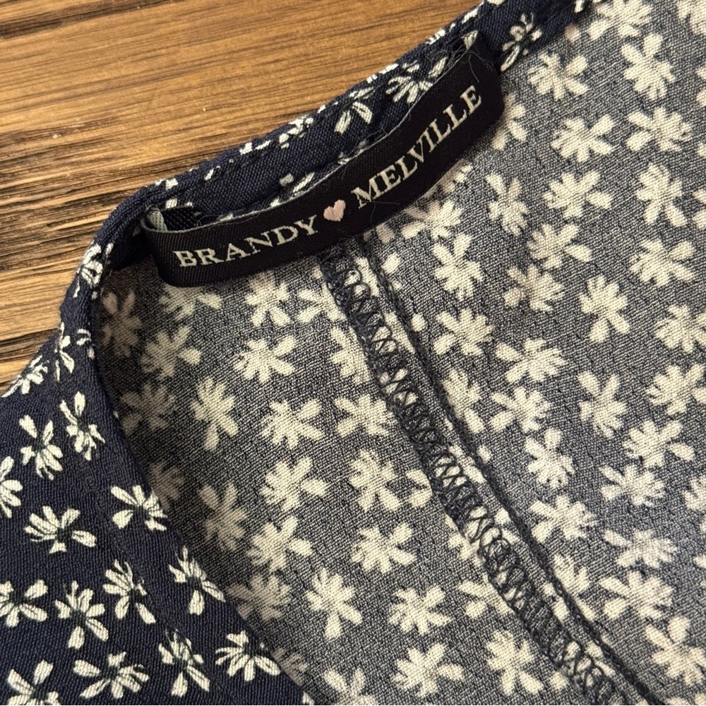 Brandy Melville Floral Wrap Dress - Picture 8 of 8